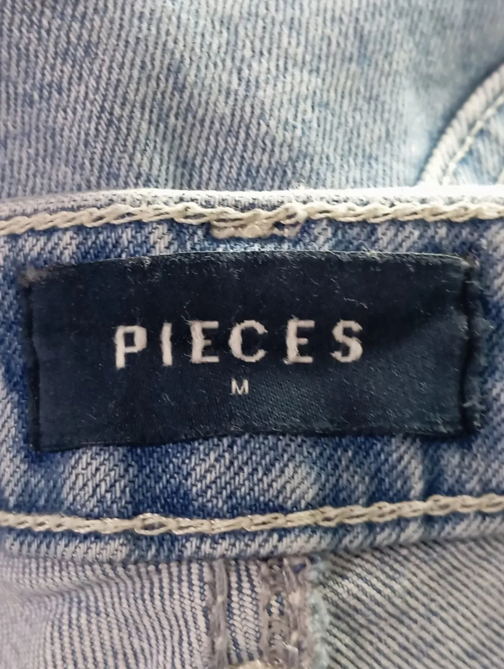 Jeans>Pieces Slim Jeans Größe 38 blau