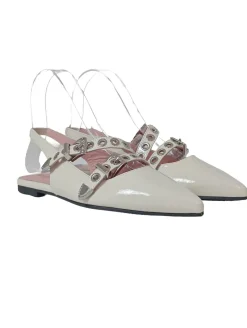 Ballerinas>Pretty ballerinas Slingback Ballerinas Größe 36 weiß