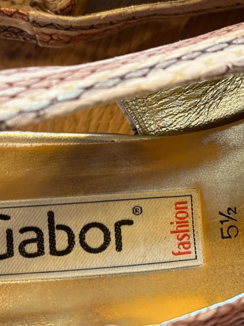 Ballerinas>Gabor Slingback Ballerinas Größe 39 beige