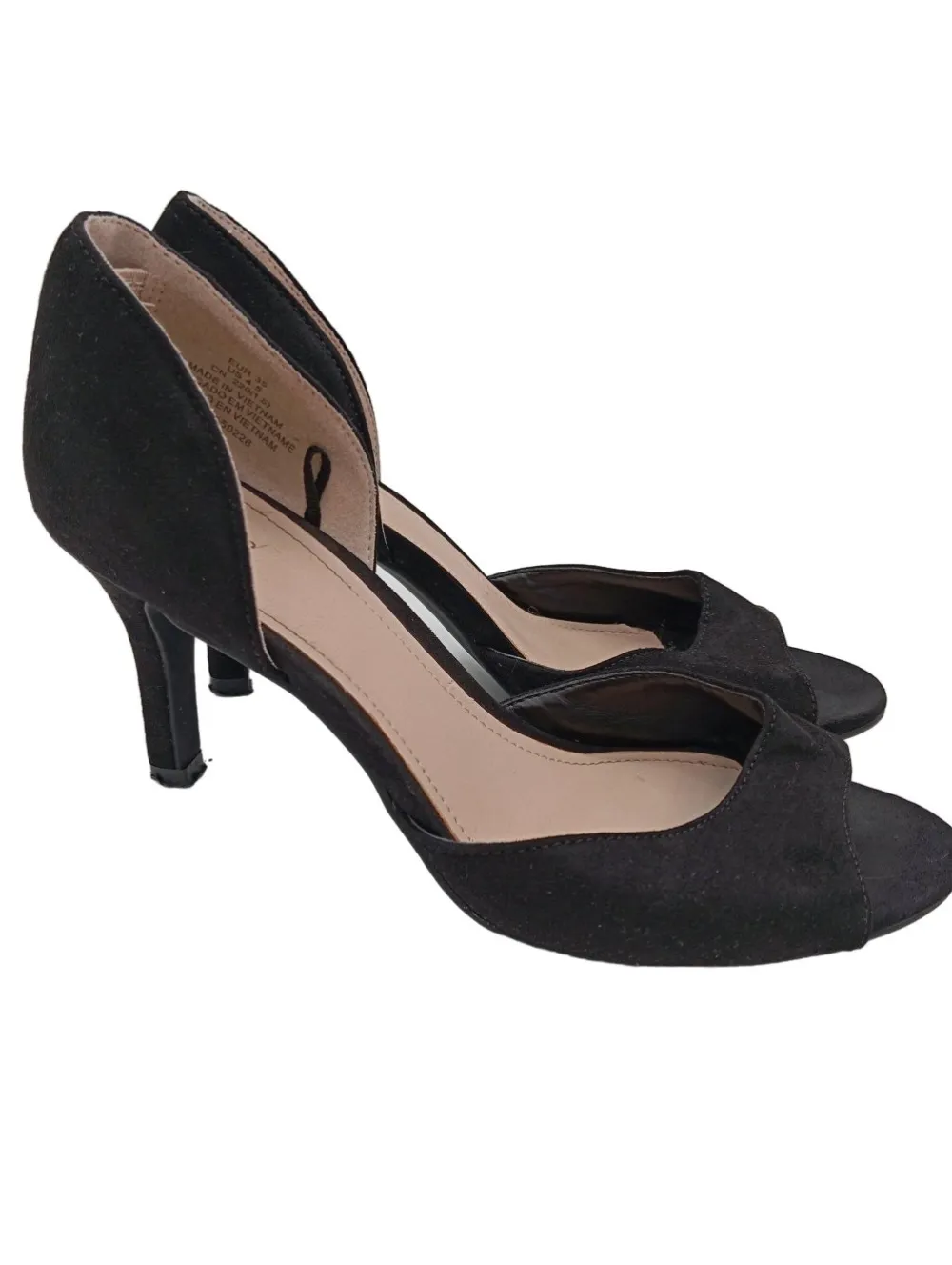 Pumps>H&M Slingback-Pumps Größe 35 schwarz