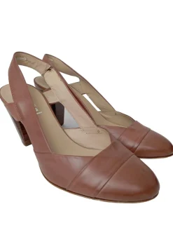 Pumps>Hu00f6gl Slingback-Pumps Größe 38 braun