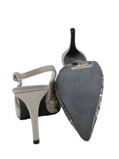 Pumps>Apart Slingback-Pumps Größe 36 silberfarben