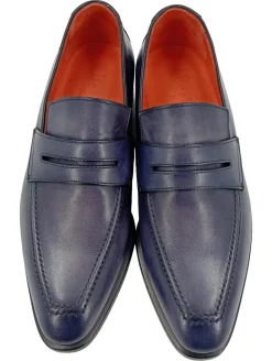 Businessschuhe> Slipper blau