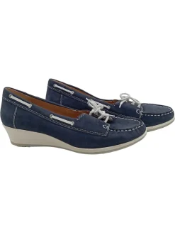 Businessschuhe> Slipper Größe 41 blau