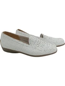 Businessschuhe> Slipper Größe 42 weiß