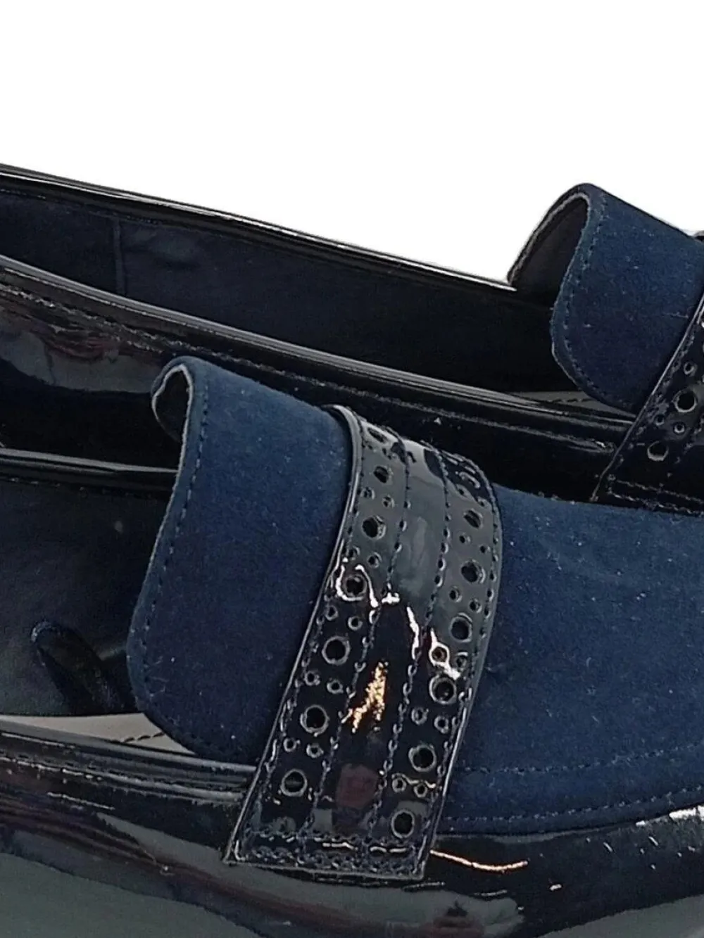 Businessschuhe> Slipper Größe 39 blau