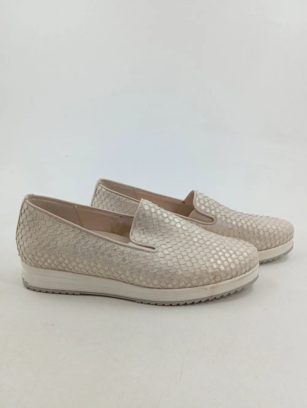 Businessschuhe>Gabor Slipper Größe 39 beige