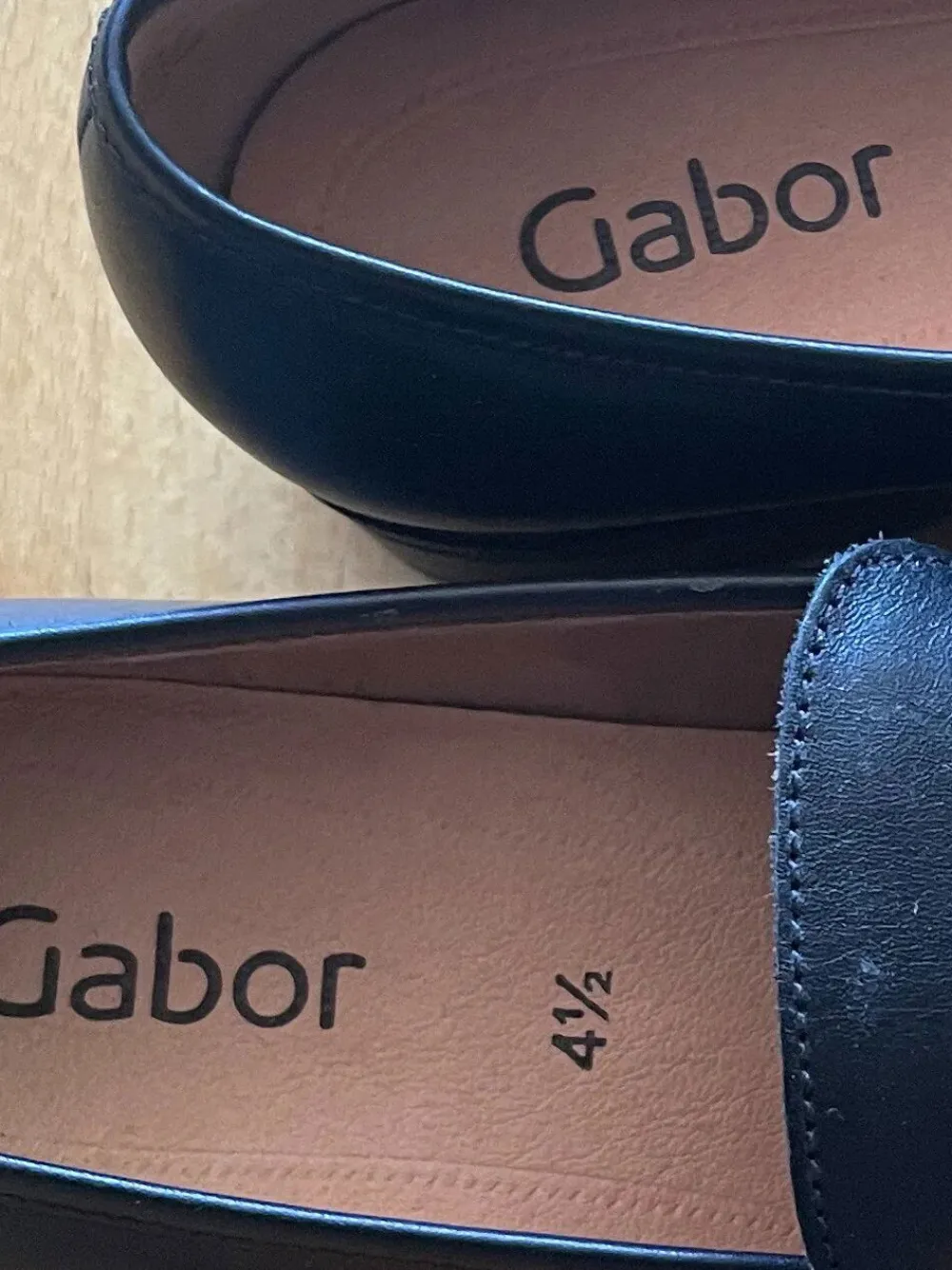 Businessschuhe>Gabor Slipper Größe 37,5 schwarz