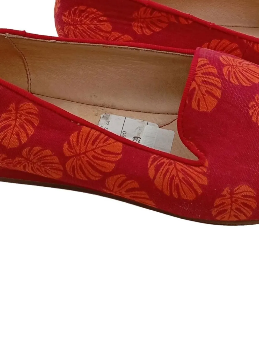 Businessschuhe> Slipper Größe 40 rot