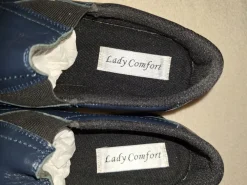 Businessschuhe> Slipper Größe 38 blau