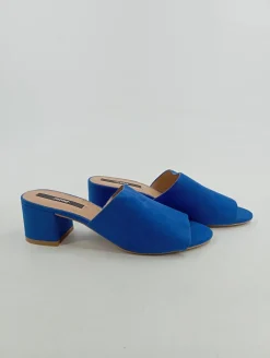 Businessschuhe> Slipper Größe 37 blau