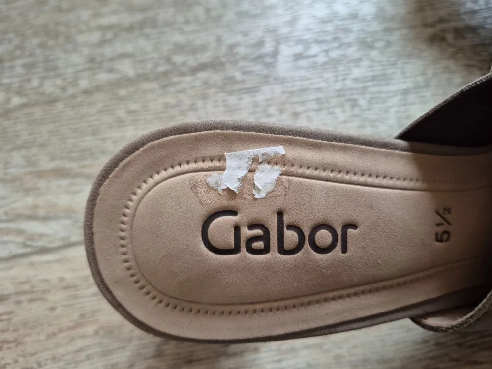 Slipper Größe 38-Gabor Discount