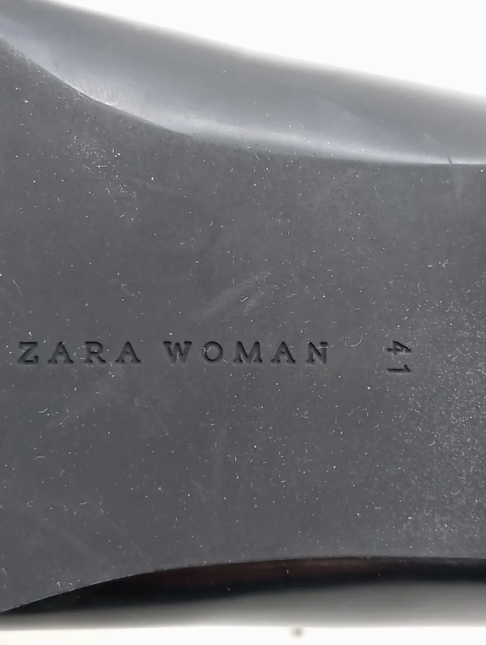 Businessschuhe>Zara Woman Slipper Größe 41 schwarz