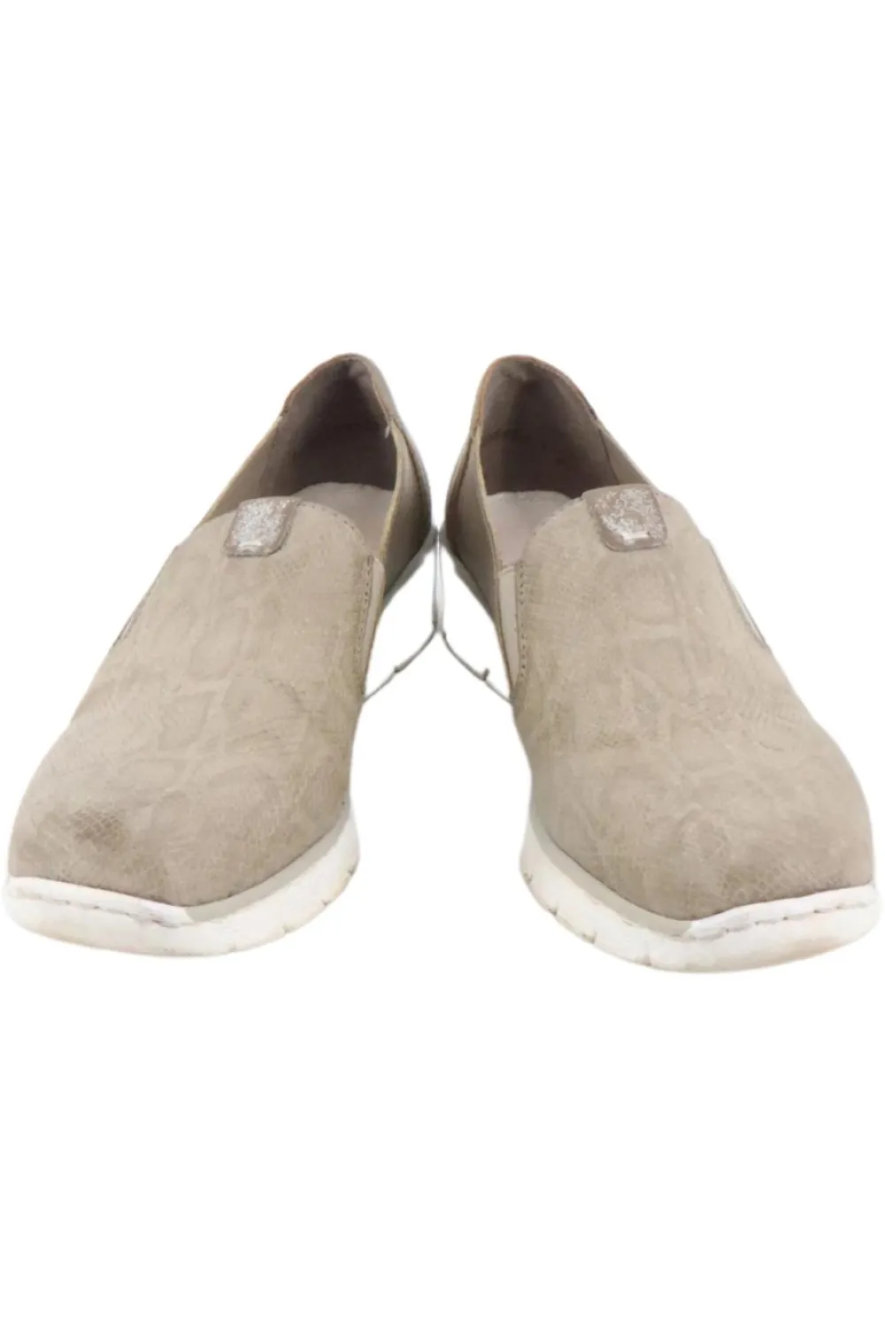 Businessschuhe>Rieker Slipper Größe 38 beige