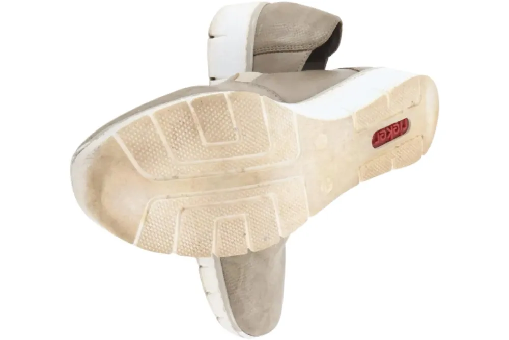 Businessschuhe>Rieker Slipper Größe 38 beige