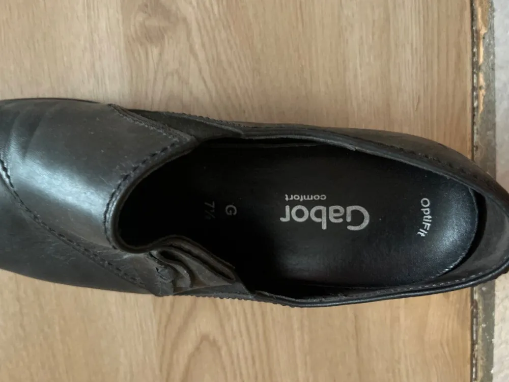Businessschuhe>Gabor Slipper Größe 41 schwarz