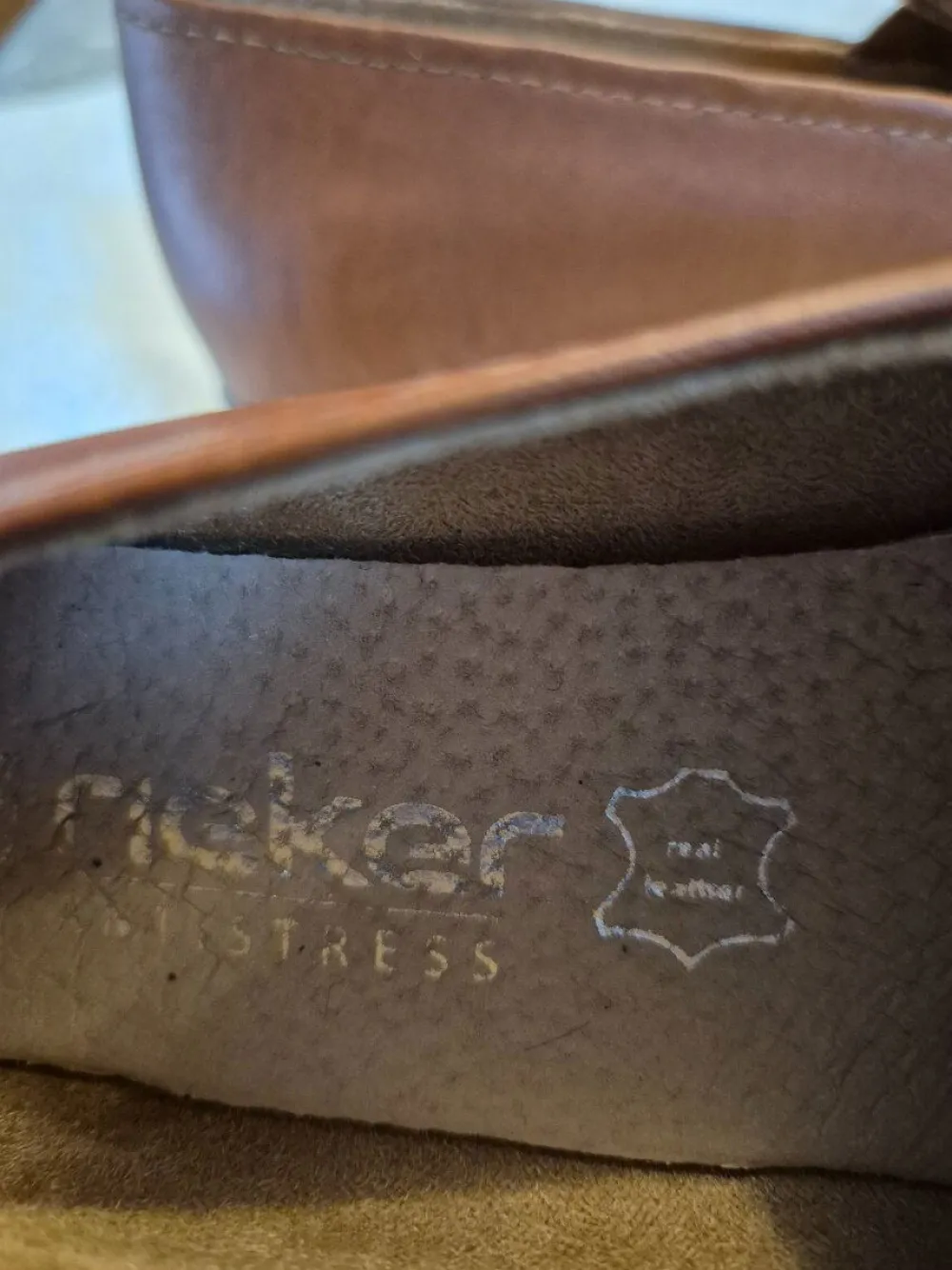 Businessschuhe>Rieker Slipper Größe 36 braun