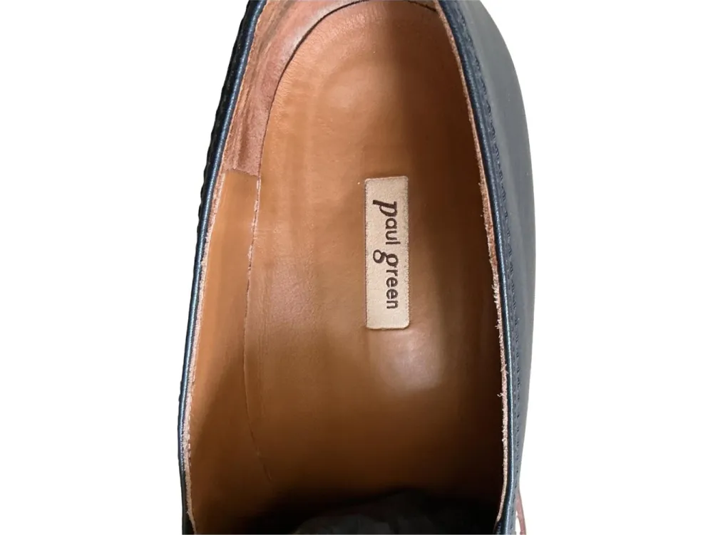 Businessschuhe>Paul Green Slipper Größe 42 blau
