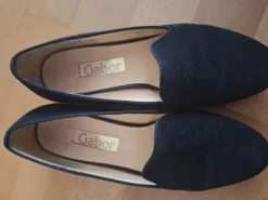 Businessschuhe>Gabor Slipper Größe 37 schwarz
