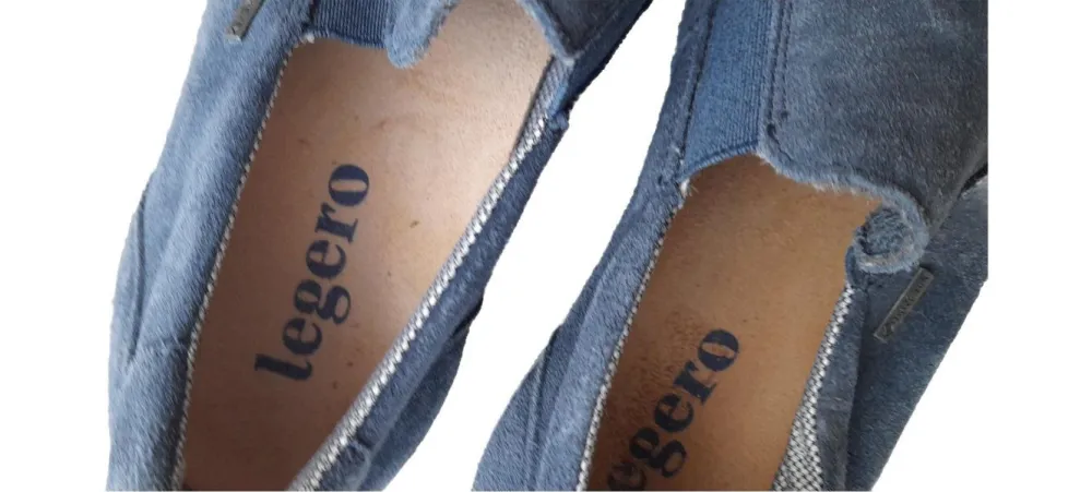 Businessschuhe> Slipper Größe 37 blau