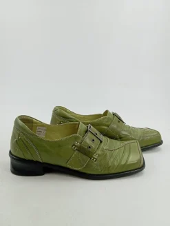 Businessschuhe> Slipper Größe 41 grün