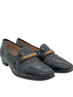 Businessschuhe>Peron Slipper Größe 41,5 schwarz