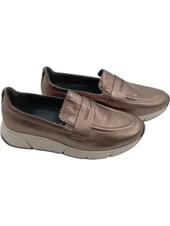 Businessschuhe>Gabor Slipper Größe 41 goldfarben