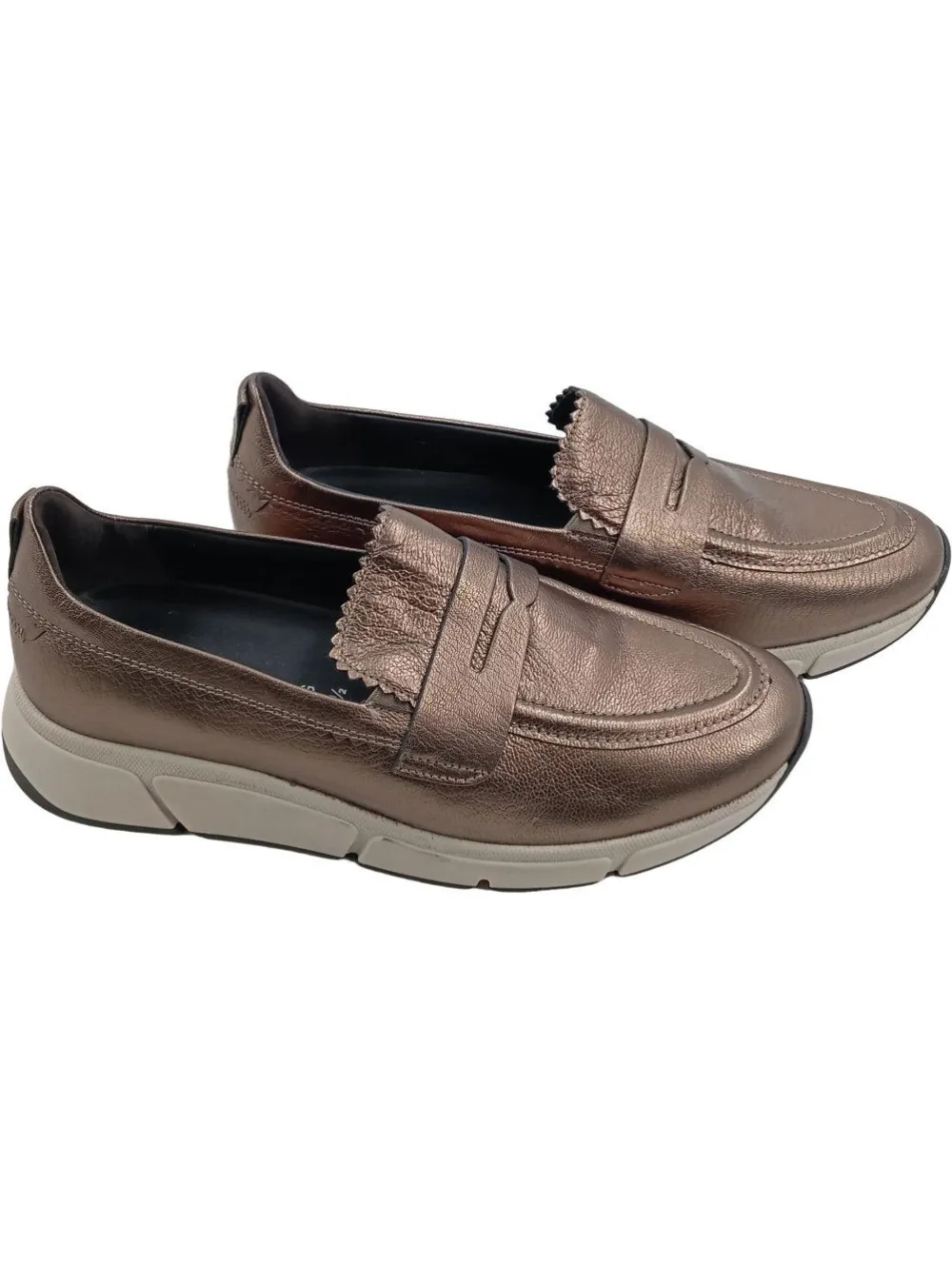 Businessschuhe>Gabor Slipper Größe 41 goldfarben