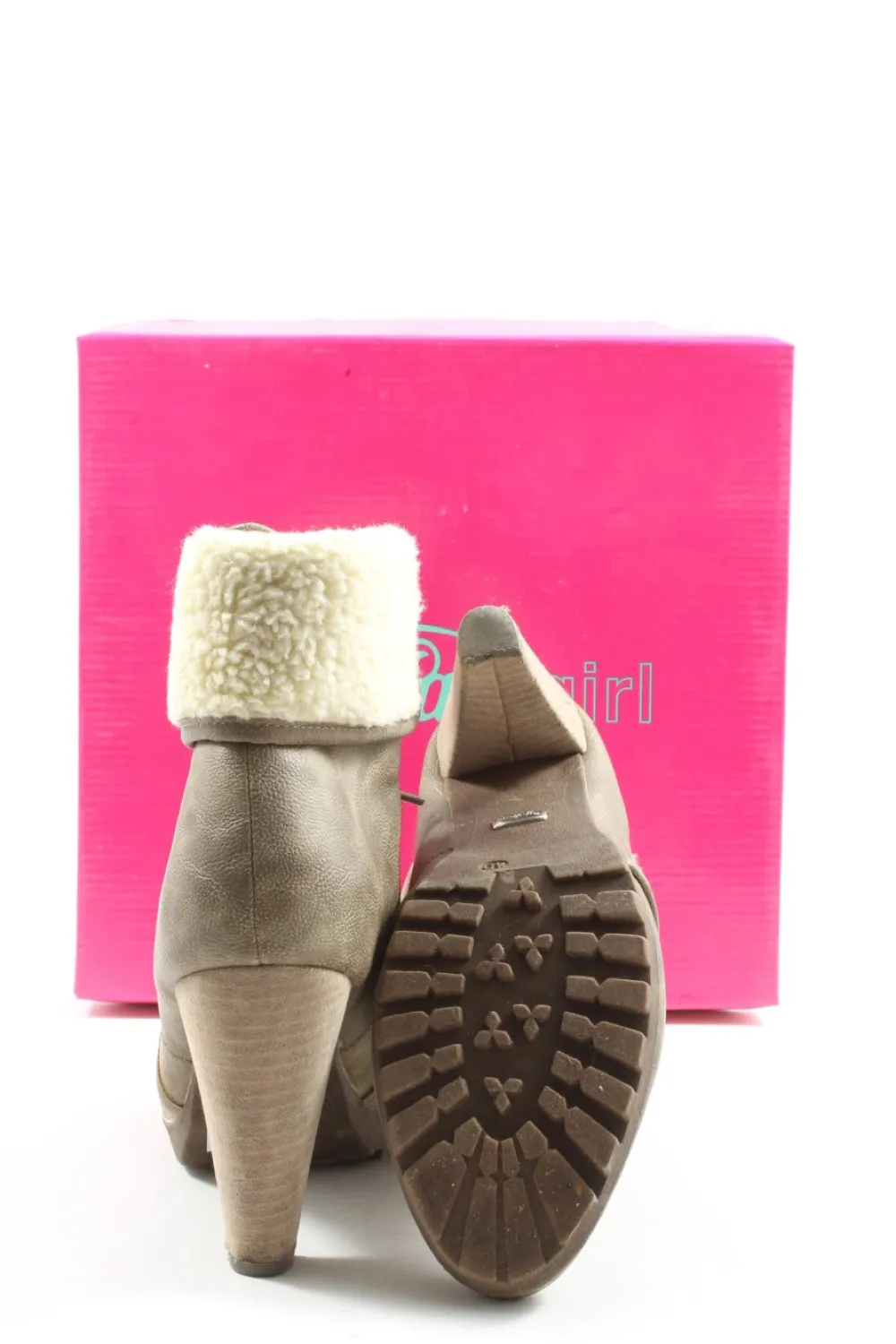 Stiefeletten>Buffalo Slouch Stiefeletten Größe 40 braun