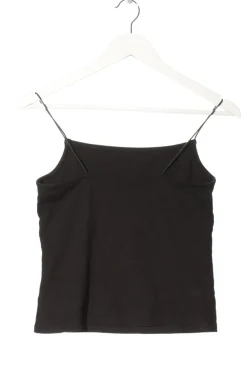 Tops>NA-KD Spaghettiträger Top Größe 36 schwarz