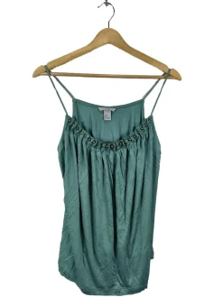 Tops>H&M Spaghettiträger Top Größe 36 türkis
