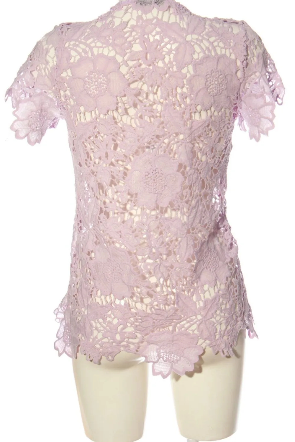 Blusen>Janina Spitzenbluse Größe 36 lila