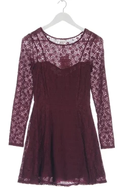 Kleider>H&M Divided Spitzenkleid Größe 34 rot