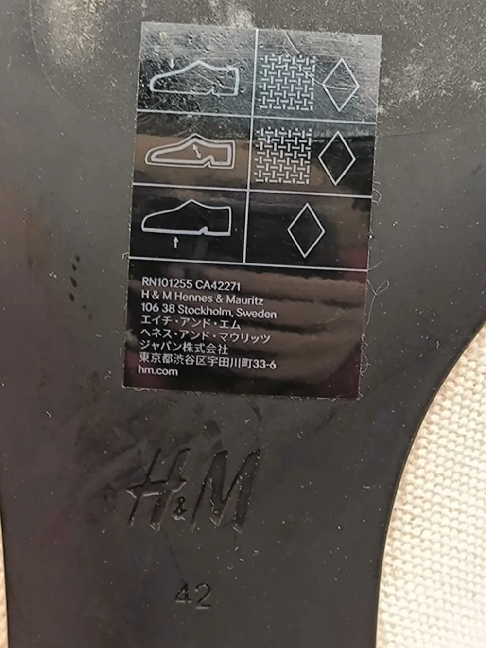 Pumps>H&M Spitz-Pumps Größe 42 wollweiß