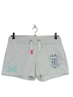 Kurze Hosen>Superdry Sportshorts Größe 40 hellgrau