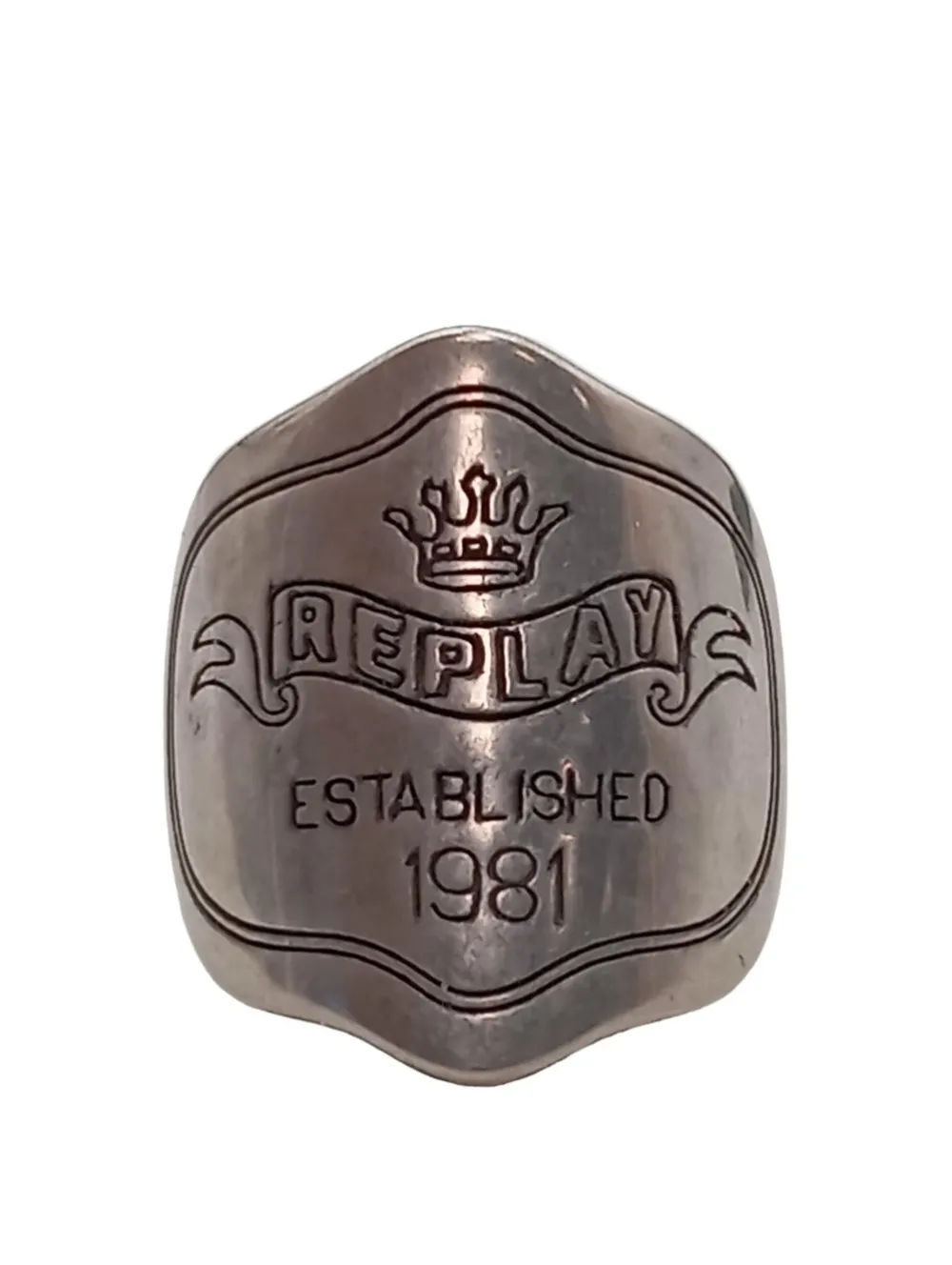 Ringe>Replay Statementring Größe 59 silberfarben