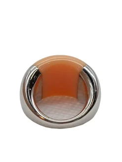 Ringe>Calvin Klein Statementring Größe 52 silberfarbennude