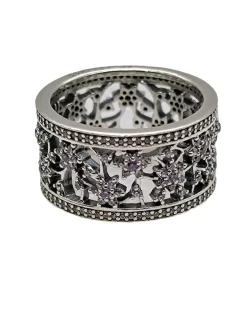 Ringe>Pandora Statementring Größe 56 silberfarben