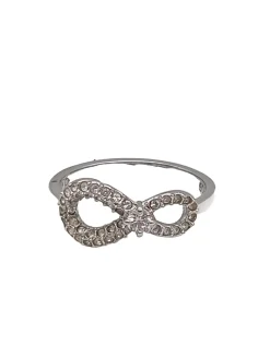 Ringe>Swarovski Statementring Größe 50 silberfarben