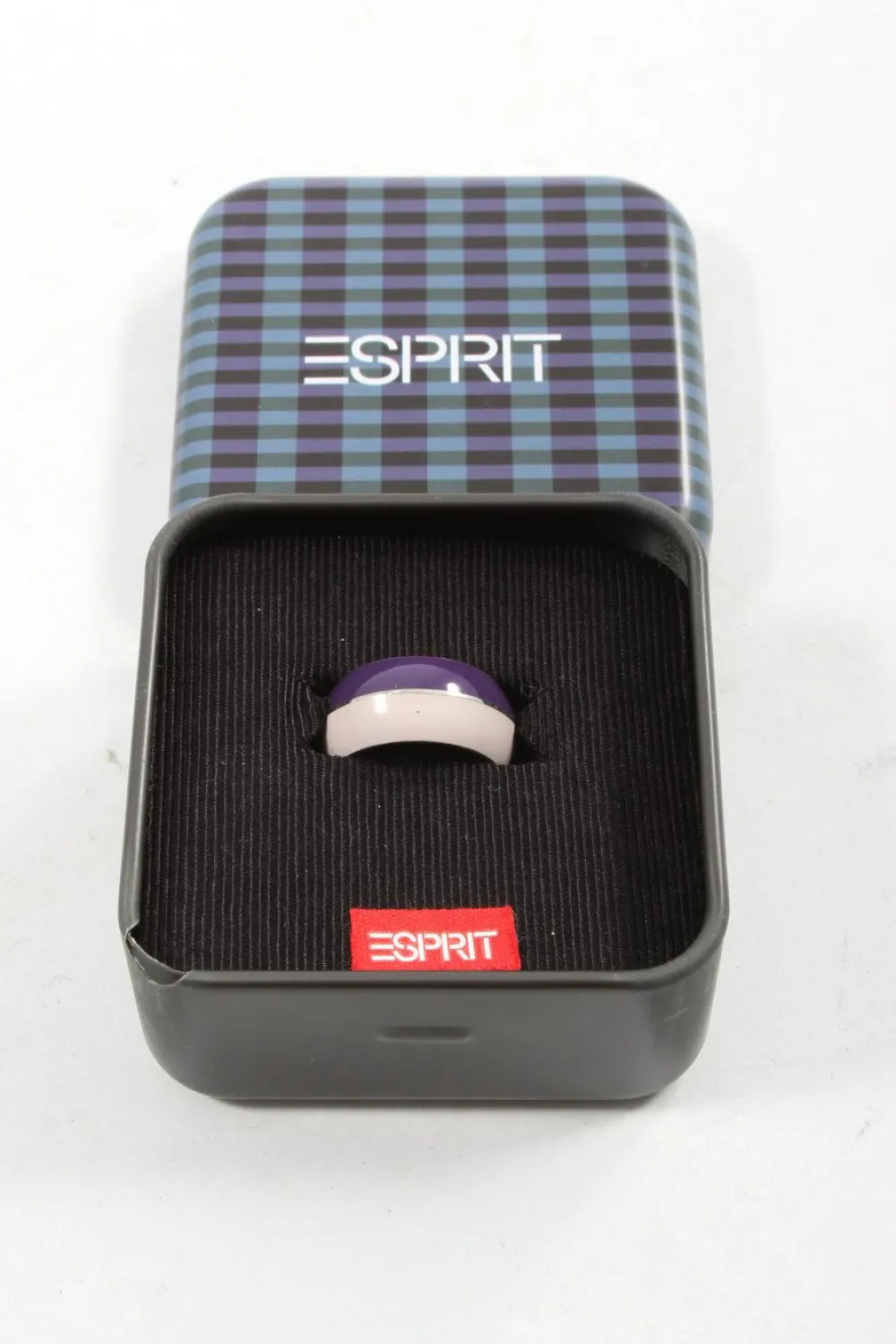 Ringe>Esprit Statementring Größe 49 lilacreme