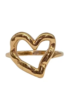 Ringe>lori Statementring Größe 54 goldfarben