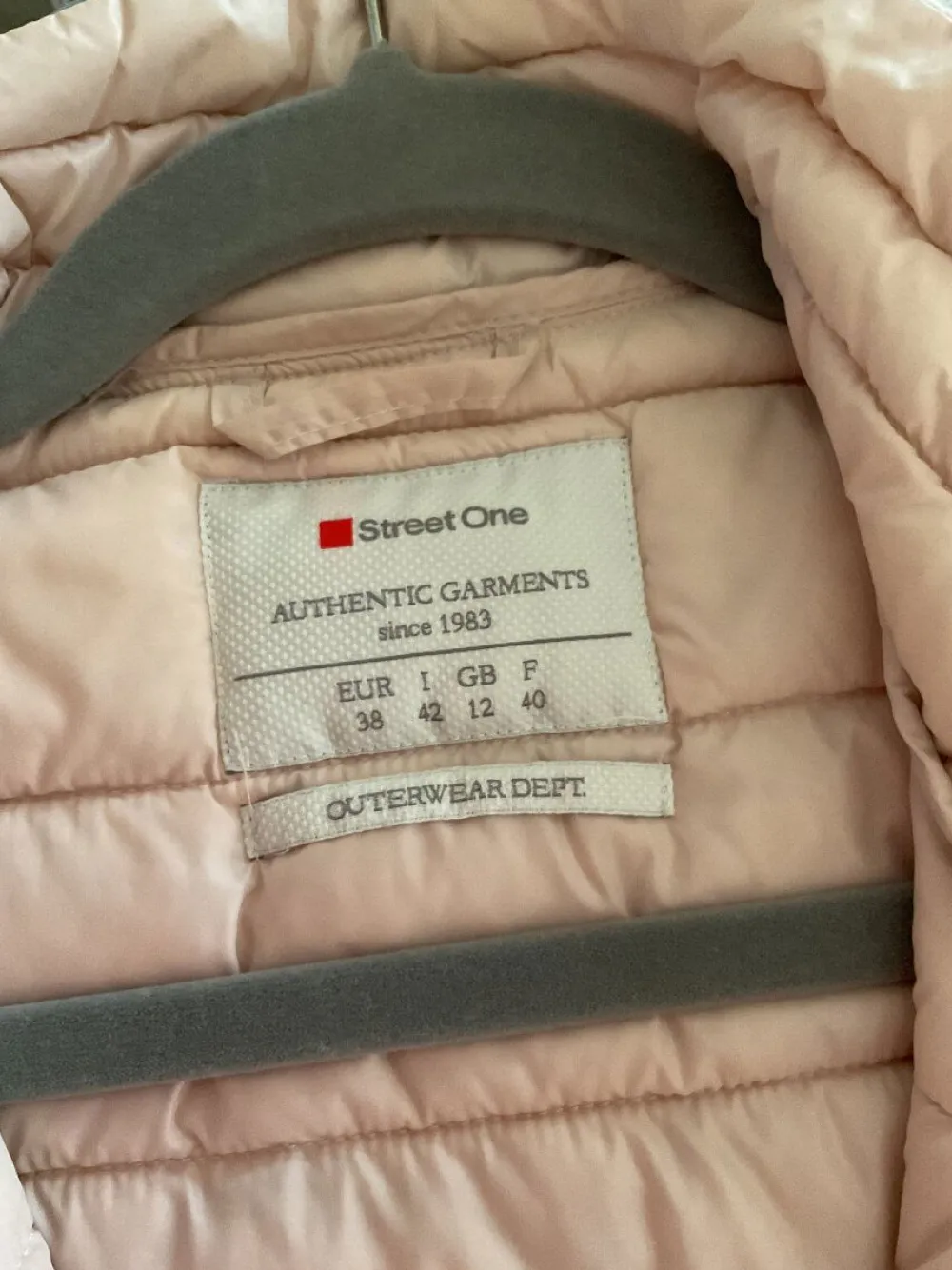 Steppweste Größe 38-Street One Best