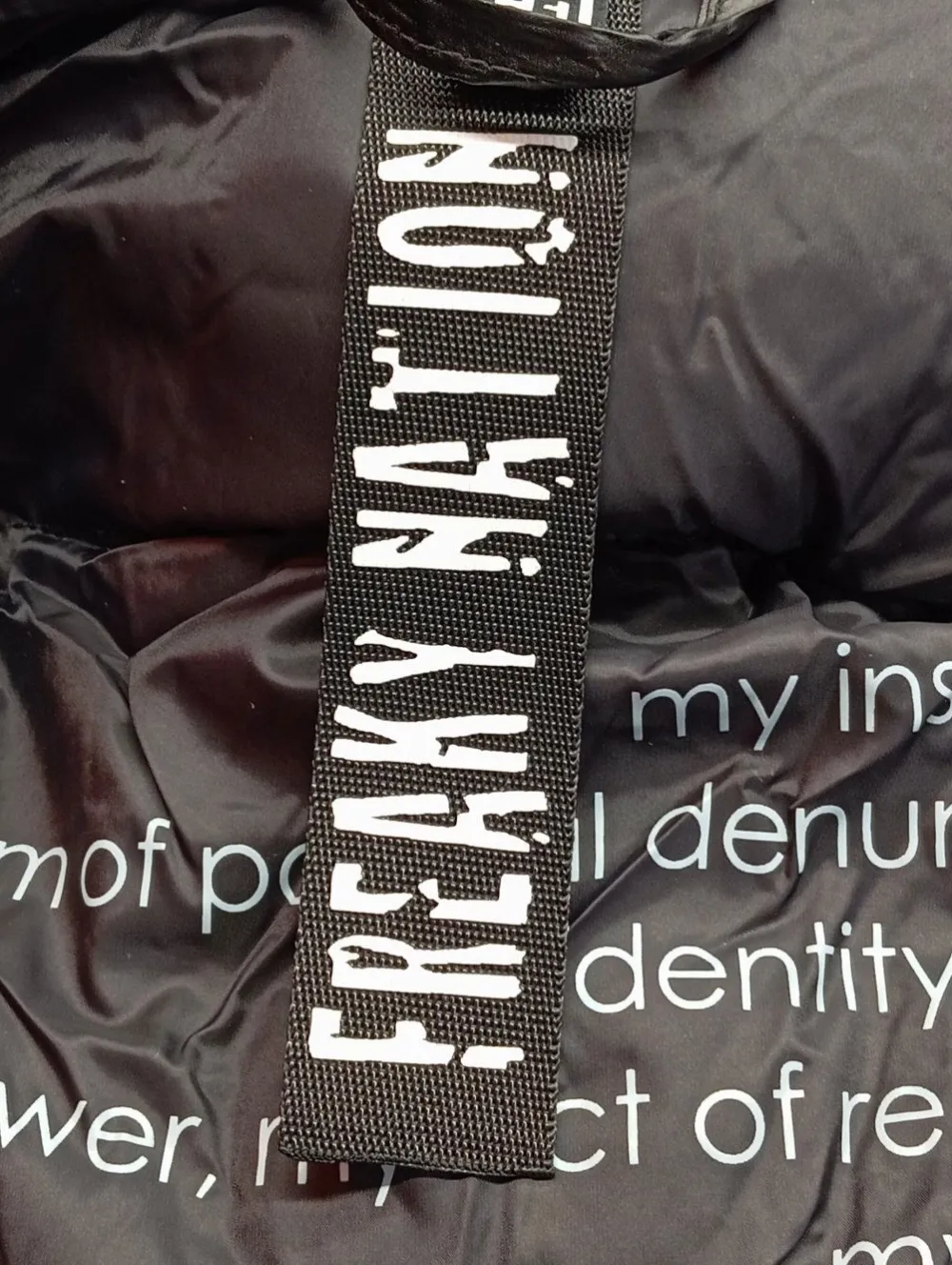 Westen>Freaky Nation Steppweste Größe 36 schwarz