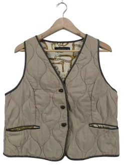 Westen>Zara Woman Steppweste Größe 42 wollweiß