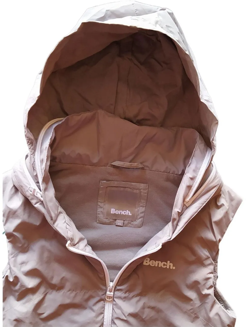 Westen>Bench Steppweste Größe 34 grau