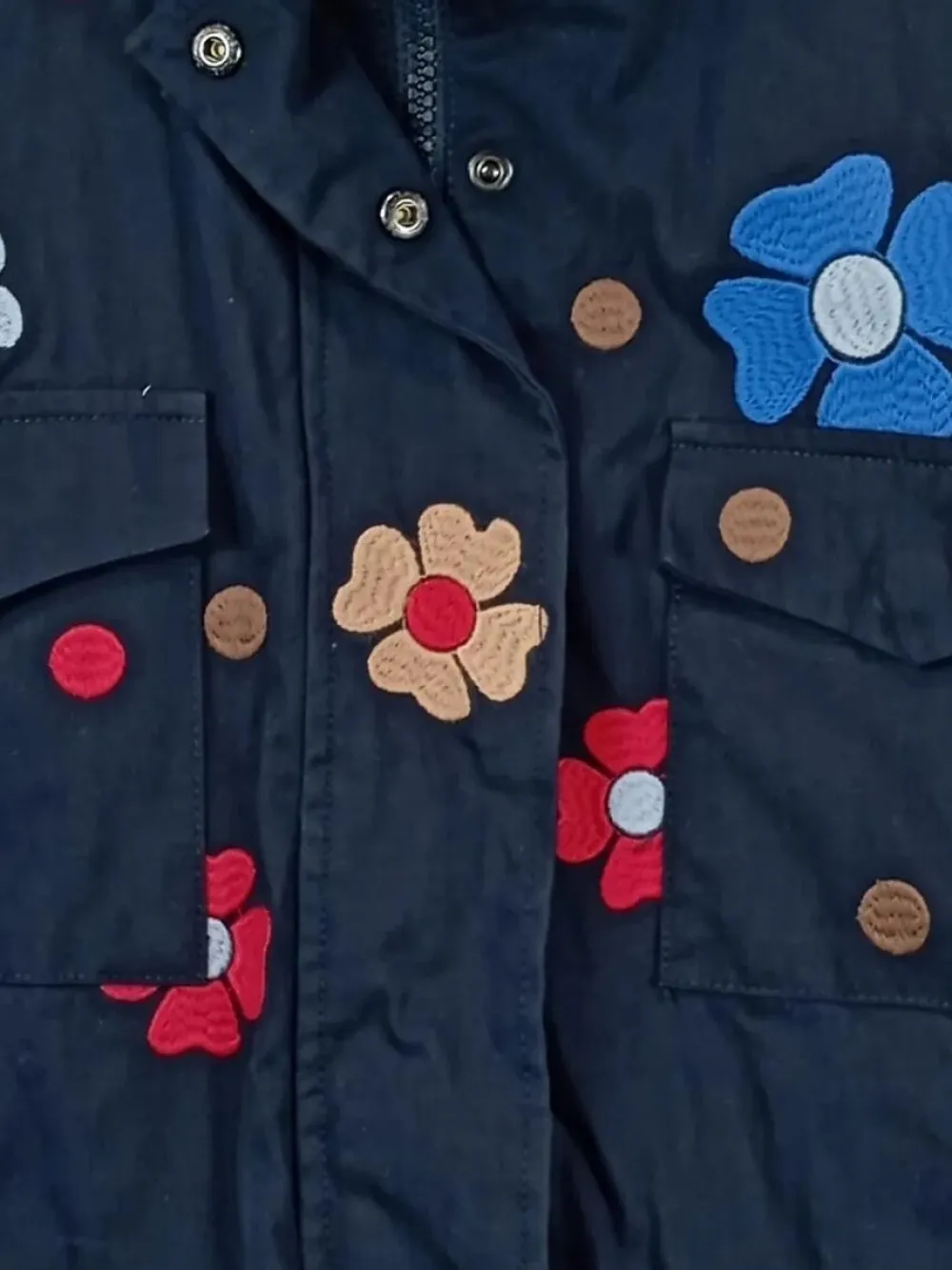 Westen>Desigual Steppweste Größe 44 blau