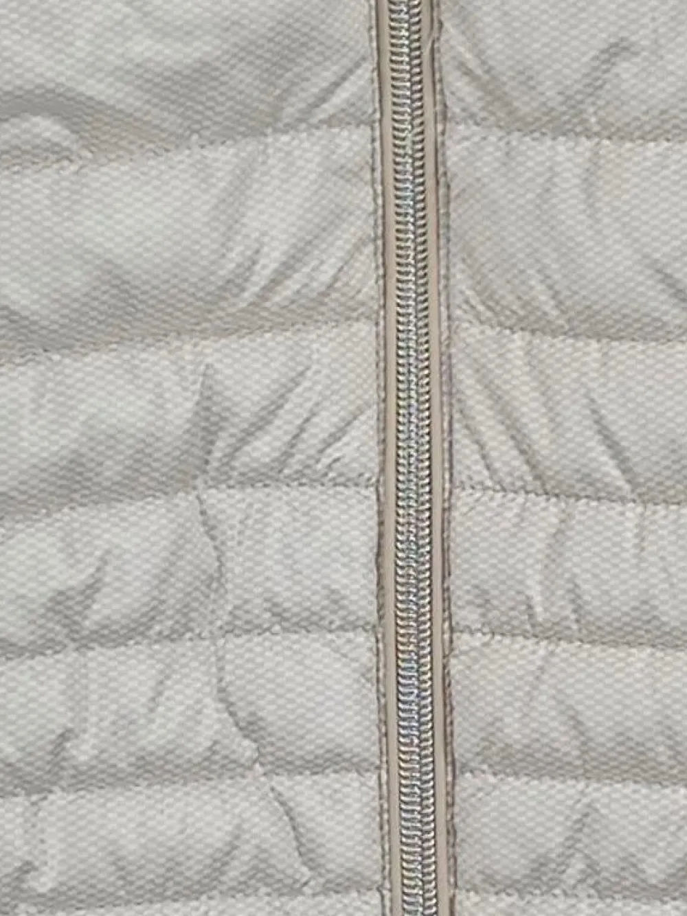 Westen> Steppweste Größe 40 beige