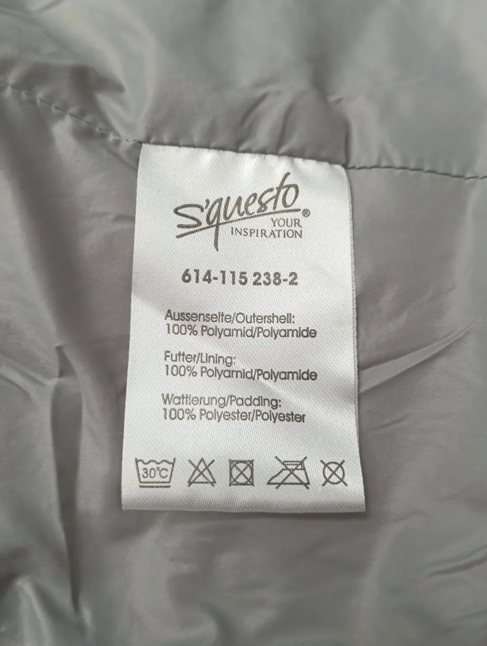 Steppweste Größe 34-S'questo