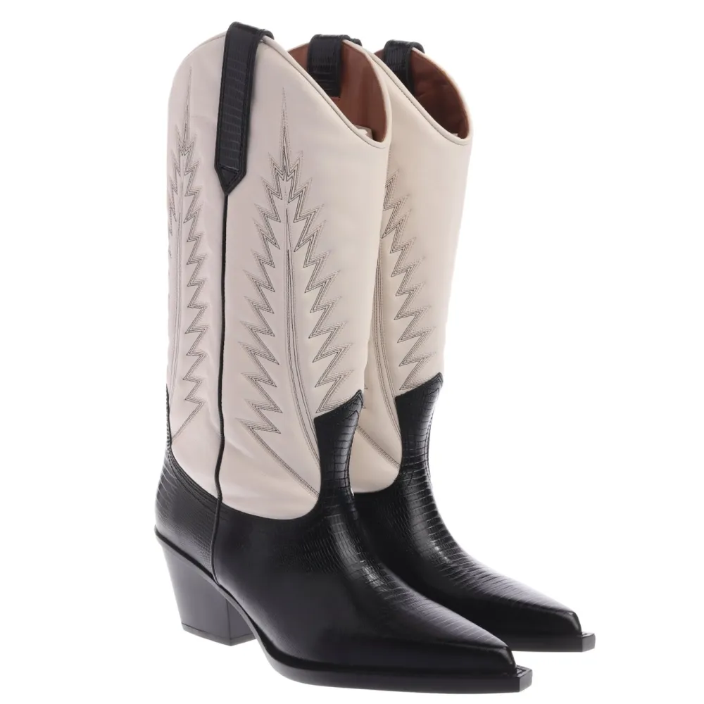 Stiefel>Paris Texas Stiefel Größe 40,5 weiß