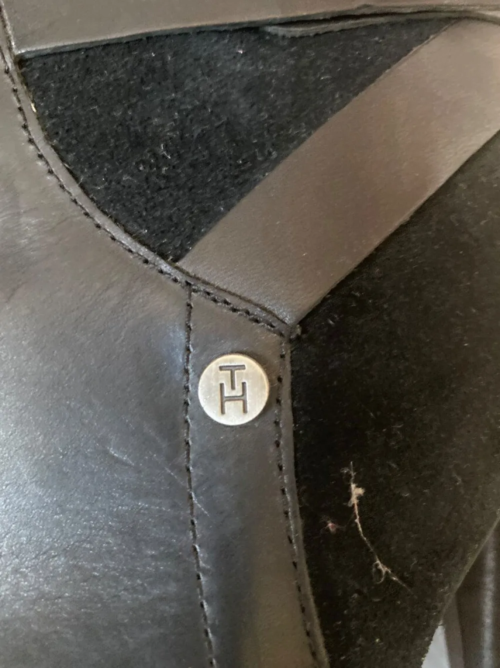 Stiefel>Tommy Hilfiger Stiefel Größe 39 schwarz